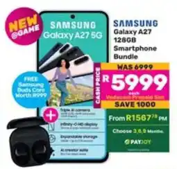 Game Samsung Galaxy A27 5G offer