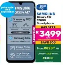 Game SAMSUNG Galaxy A17 1280B Smartphone offer