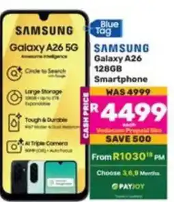 Game SAMSUNG Galaxy A26 5G offer