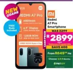 Game Redmi A7 Pro Smartphone offer