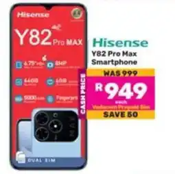 Game Hisense Y82 Pro Max Smartphone offer