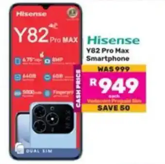 Game Hisense Y82 Pro Max Smartphone offer