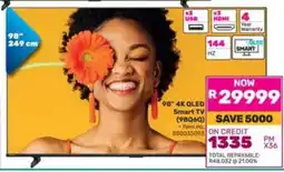Game 98" 4K QLED Smart TV offer