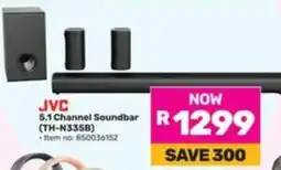 Game JVC 5.1 Channel Soundbar (TH-N335B) offer