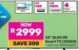 Game 32" QLED HD Smart TV (3205S) offer