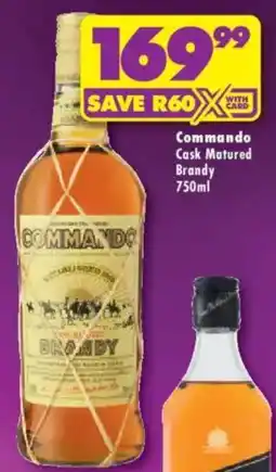 Shoprite Liquor Commando Cask Matured Brandy offer