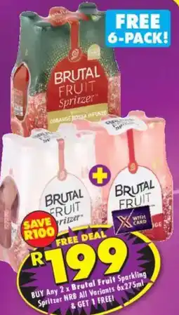 Shoprite Liquor Brutal Fruit Spritzer offer