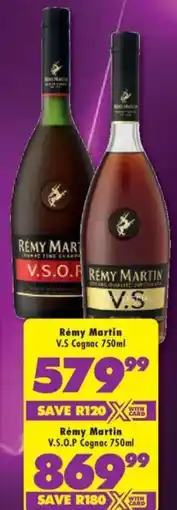 Shoprite Liquor Rémy Martin V.S Cognac offer