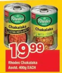 OK Grocer Rhodes Chakalaka offer