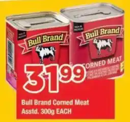 OK Grocer Bull Brand Corned Meat offer