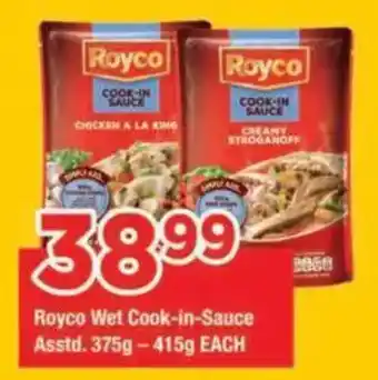 Royco Wet Cook-in-Sauce Assorted