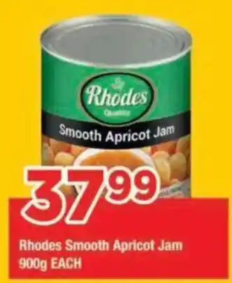 Rhodes Smooth Apricot Jam