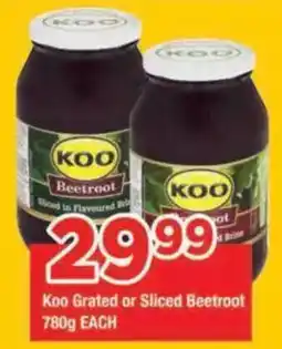 OK Grocer Koo Grated or Sliced Beetroot offer