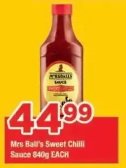 OK Grocer Mrs Ball's Sweet Chilli Sauce offer