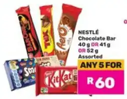 Game Nestlé Chocolate Bar Assorted offer