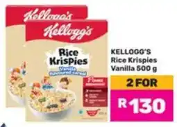 Game Kellogg's Rice Krispies Vanilla Flavoured Cereal offer