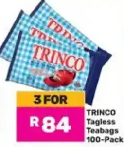 Game TRINCO Tagless Teabags offer