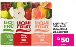 Game LIQUI-FRUIT 100% Fruit Juice Blend Assorted offer