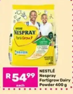 Game Nestlé Nespray Fortigrow Dairy Powder offer