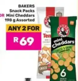 Game Bakers Mini Cheddars Assorted offer