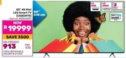 Game 85" 4K Mini LED Smart TV (UA85M70) offer
