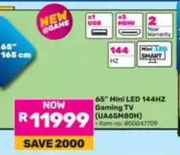Game 65" Mini LED 144HZ Gaming TV offer