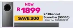 Game 2.1 Channel Soundbar (SS330) offer