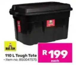Game BIG JIM 110 L Tough Tote offer