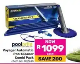 Game poolbrite Voyager Automatic Pool Cleaner Combi Pack offer