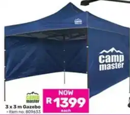 Game Camp Master 3 x 3 m Gazebo offer