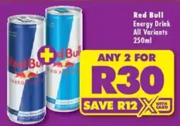 Shoprite Liquor Red Bull Energy Drink offer