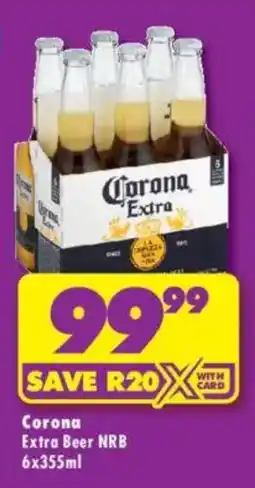 Shoprite Liquor Corona Extra Beer NRB offer