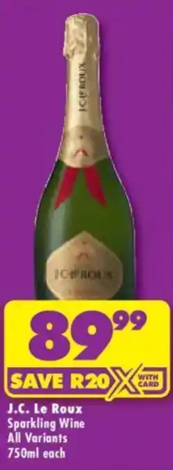 J.C. Le Roux Sparkling Wine
