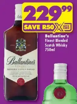 Shoprite Liquor Ballantine's Finest Blended Scotch Whisky offer