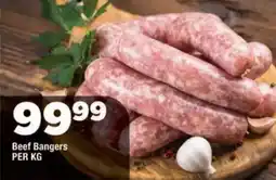 OK Grocer Beef Bangers offer