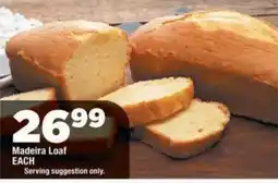 OK Grocer Madeira Loaf offer