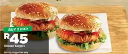 OK Grocer Chicken Burgers offer