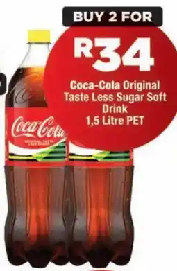 OK MiniMark Coca-Cola Original Taste Less Sugar Soft Drink offer