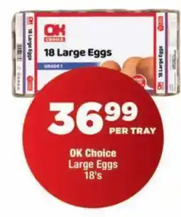 OK MiniMark OK Choice Large Eggs offer