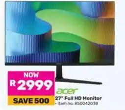 Game acer 27" Full HD Monitor offer