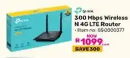 Game tp-link 300 Mbps Wireless N 4G LTE Router offer