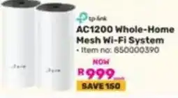 Game tp-link AC1200 Whole-Home Mesh Wi-Fi System offer
