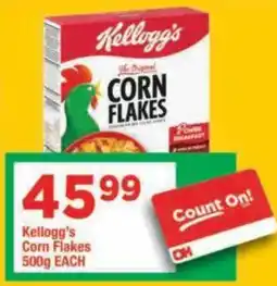 OK Grocer Kellogg's Corn Flakes offer