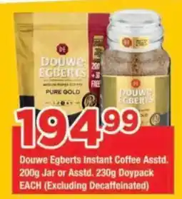 OK Grocer Douwe Egberts Instant Coffee offer