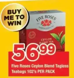 OK Grocer Five Roses Ceylon Blend offer