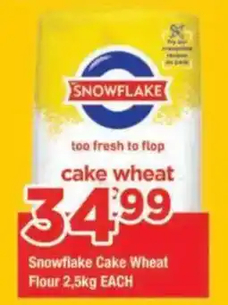OK Grocer Snowflake Cake Wheat offer