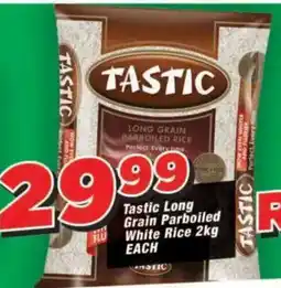 OK Grocer Tastic Long Grain Parboiled White Rice offer