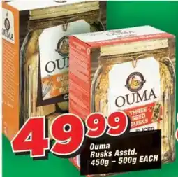 OK Grocer Ouma Rusks Assorted offer