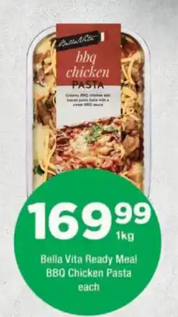 OK urban Bella Vita Ready Meal BBQ Chicken Pasta offer
