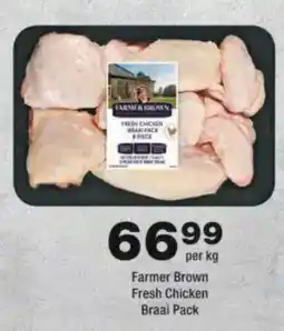 OK urban Farmer Brown Fresh Chicken Braai Pack offer